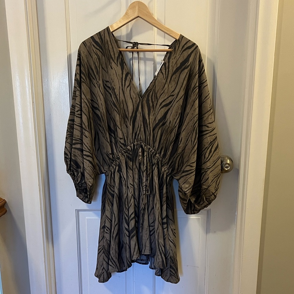 Stylish Zebra Cover up